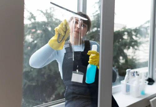 Nettoyage de vitres intérieures et extérieures à la Salvetat-Peyralès